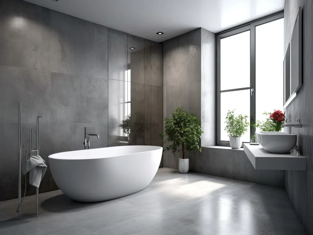 Bathroom With Bathtub